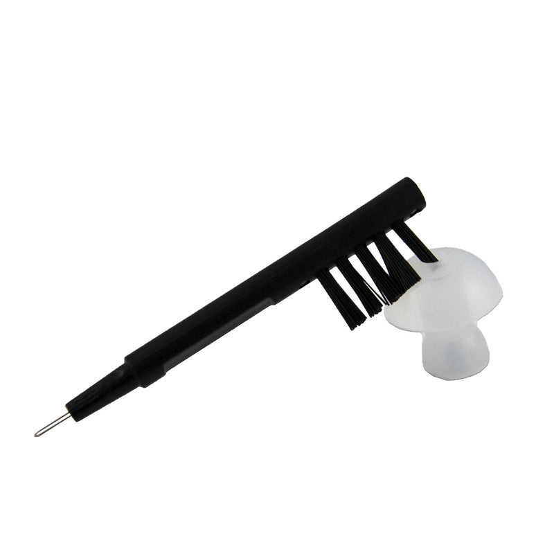 Cleaning brush U-hook with magnet Hearing Aid Brush