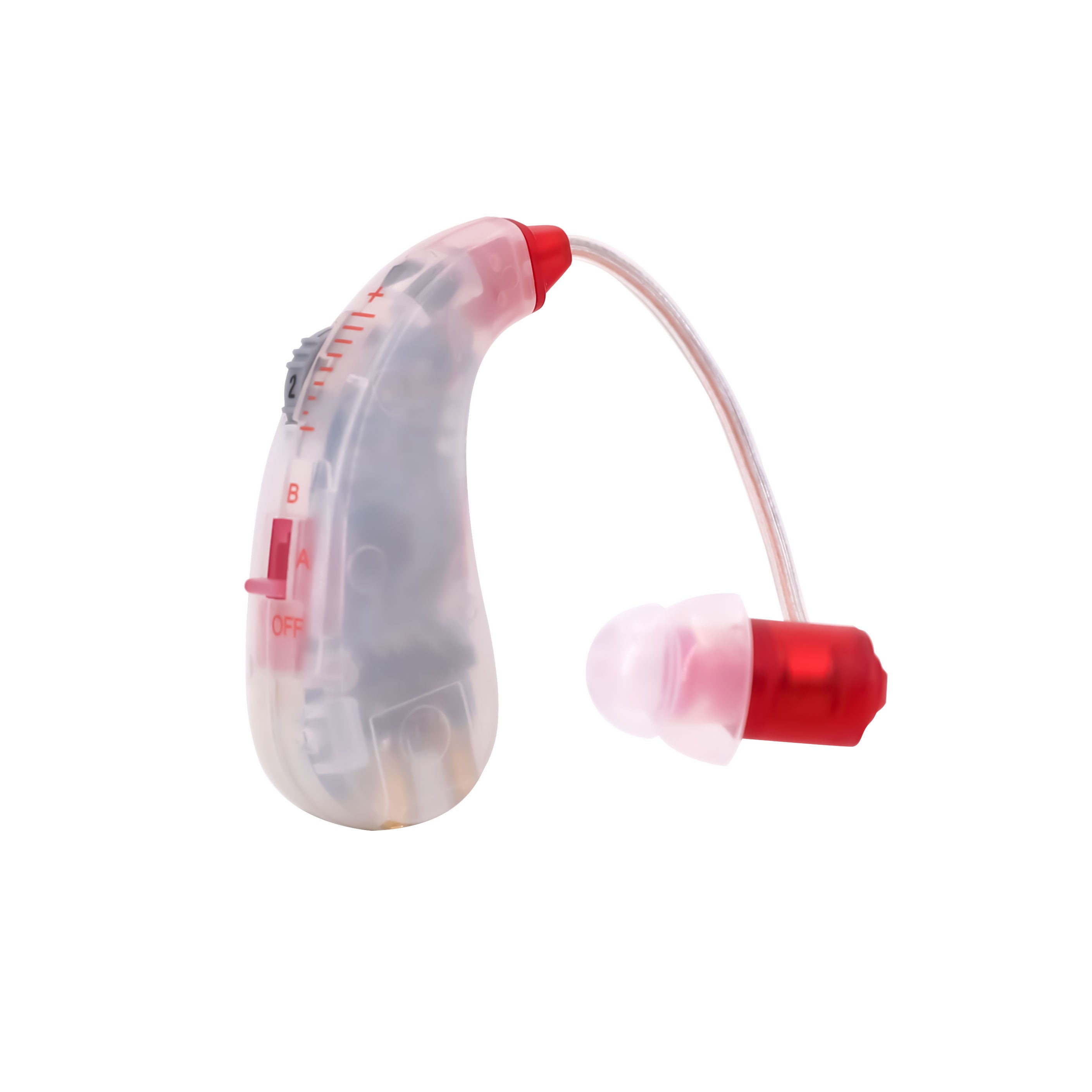 Fisdemo Crystal OTC Rechargeable Long-Time Use FDA-Cleared Affordable Hearing Aids