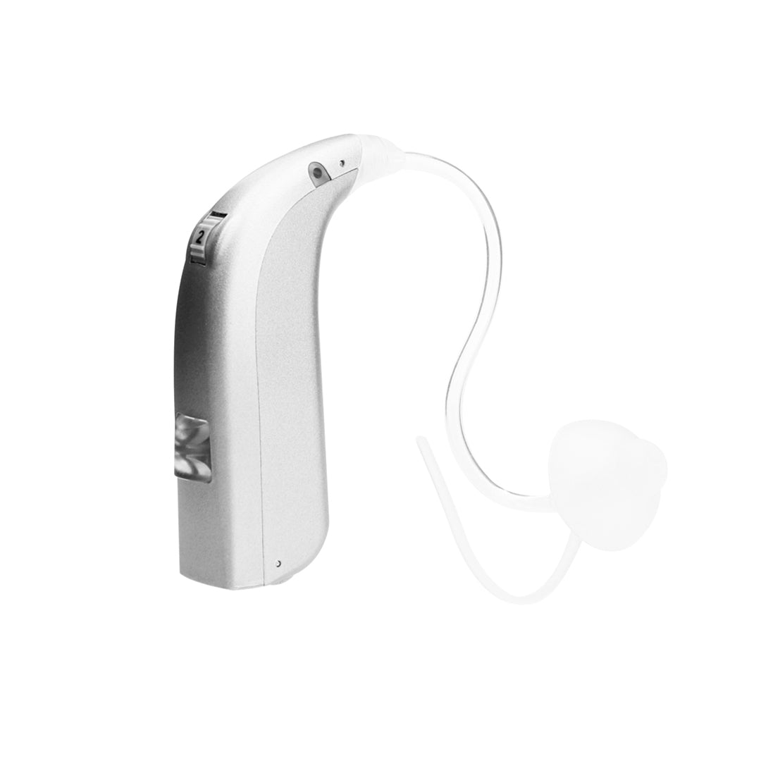 Fisdemo L Bluetooth Self-Fitting FDA-Cleared OTC Adult Hearing Aids-Dual-Core Chip, Bluetooth Streaming for Calls and Music, for Mild to Moderate Hearing Loss