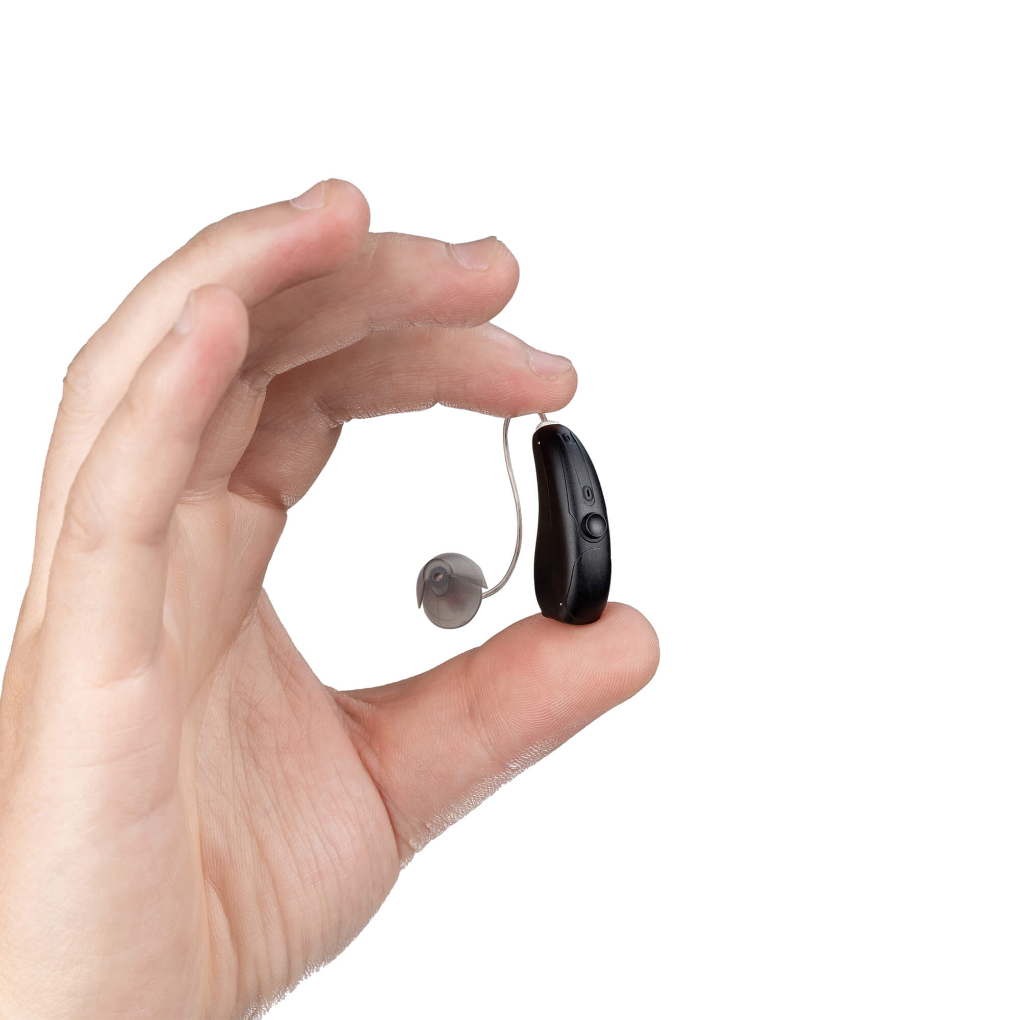Fisdemo Discoverer Premium Rechargeable Bluetooth Digital RIC Hearing Aids, Dual Microphones Designed for Mild to Moderate Hearing Loss
