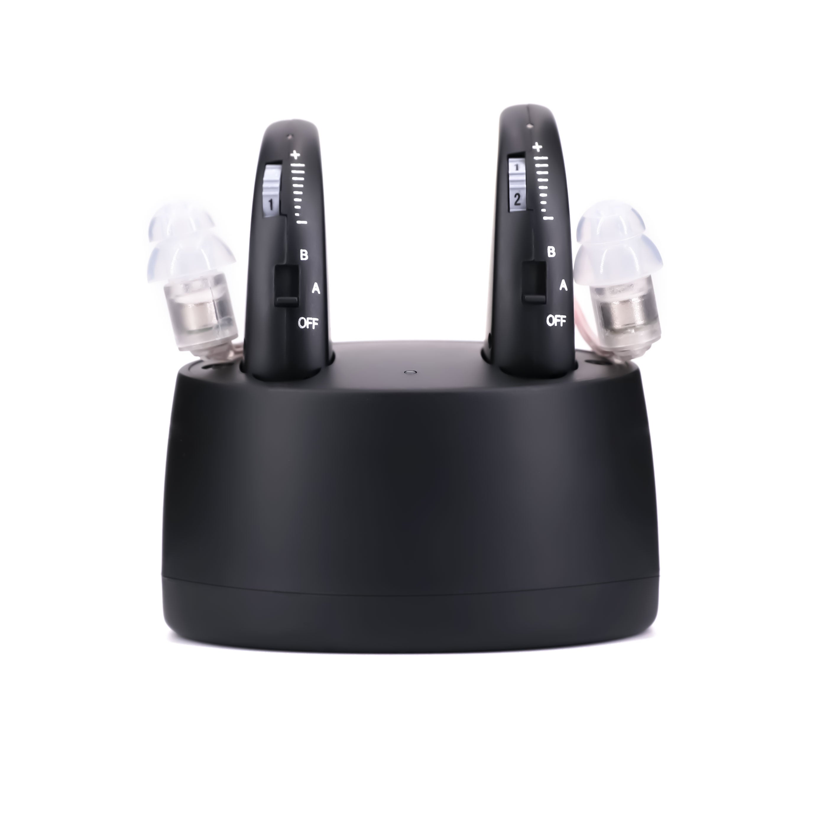 Fisdemo Stone OTC Long-Time Use Clear Sound FDA-Cleared Affordable Hearing Aids