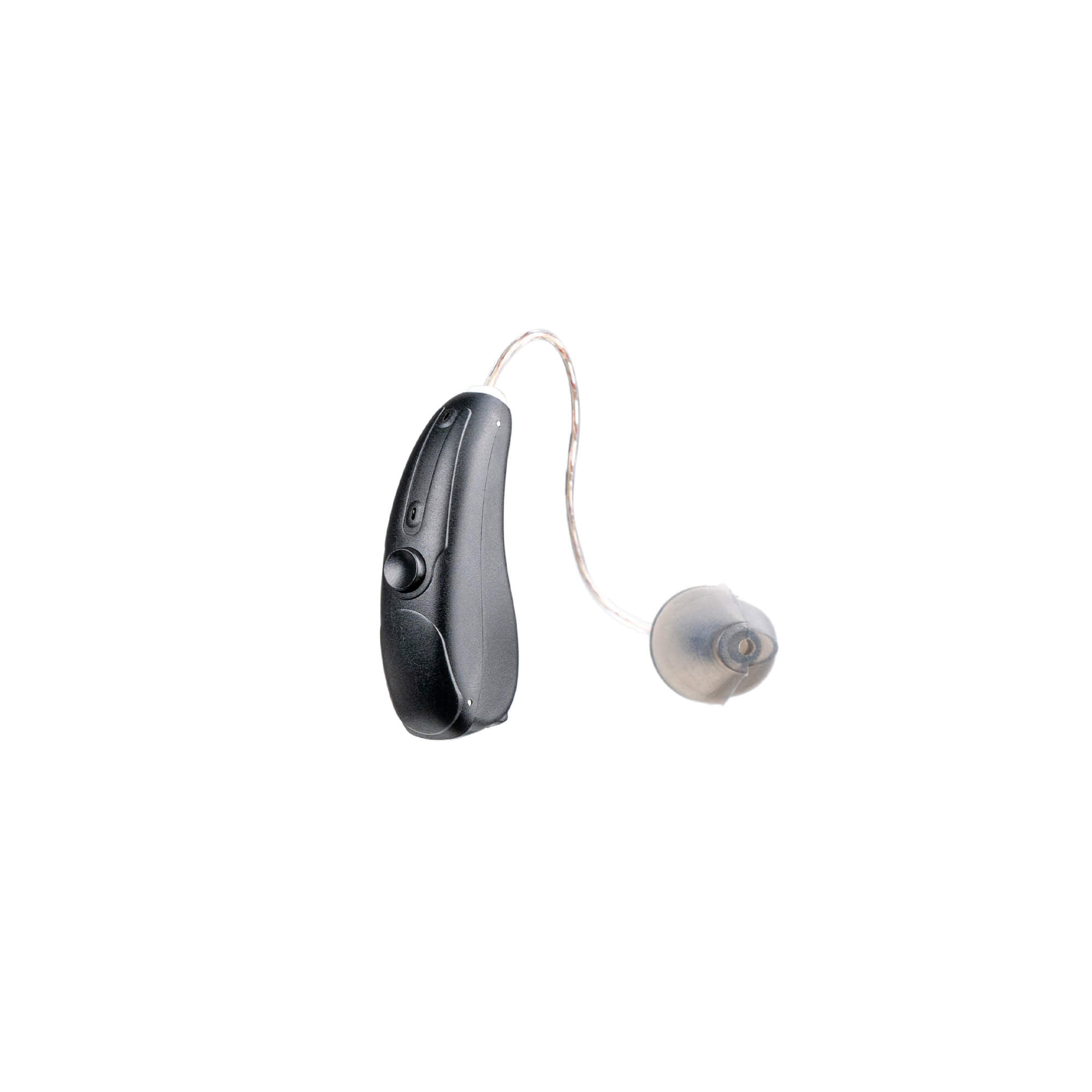 Fisdemo Discoverer Premium Rechargeable Bluetooth Digital RIC Hearing Aids, Dual Microphones Designed for Mild to Moderate Hearing Loss