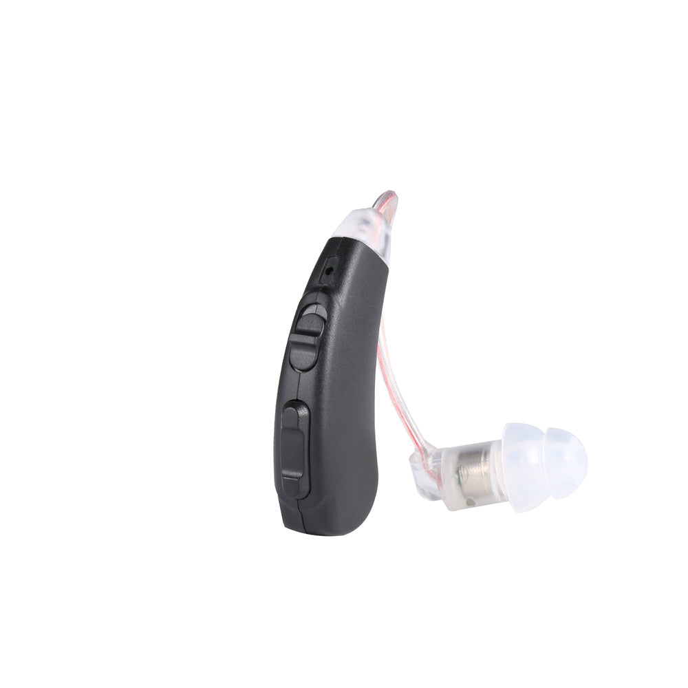 Fisdemo B Bluetooth Hearing Aids for Seniors Adults to Enjoy Hand-free Phone Calls with More Than 30 Hours Longtime Use-Pair