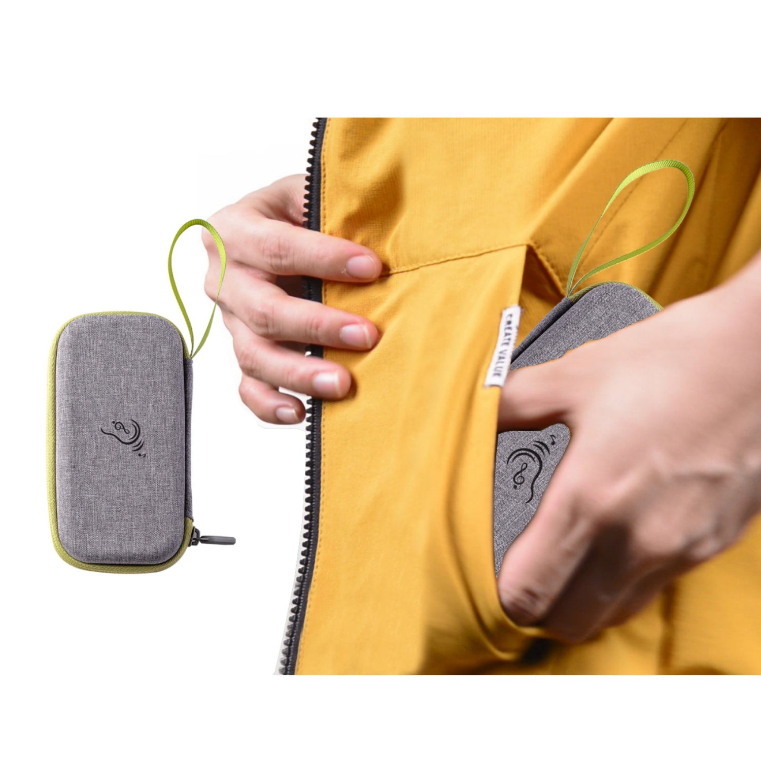 Fisdemo T Bluetooth Adult Hearing Aids-1Pair