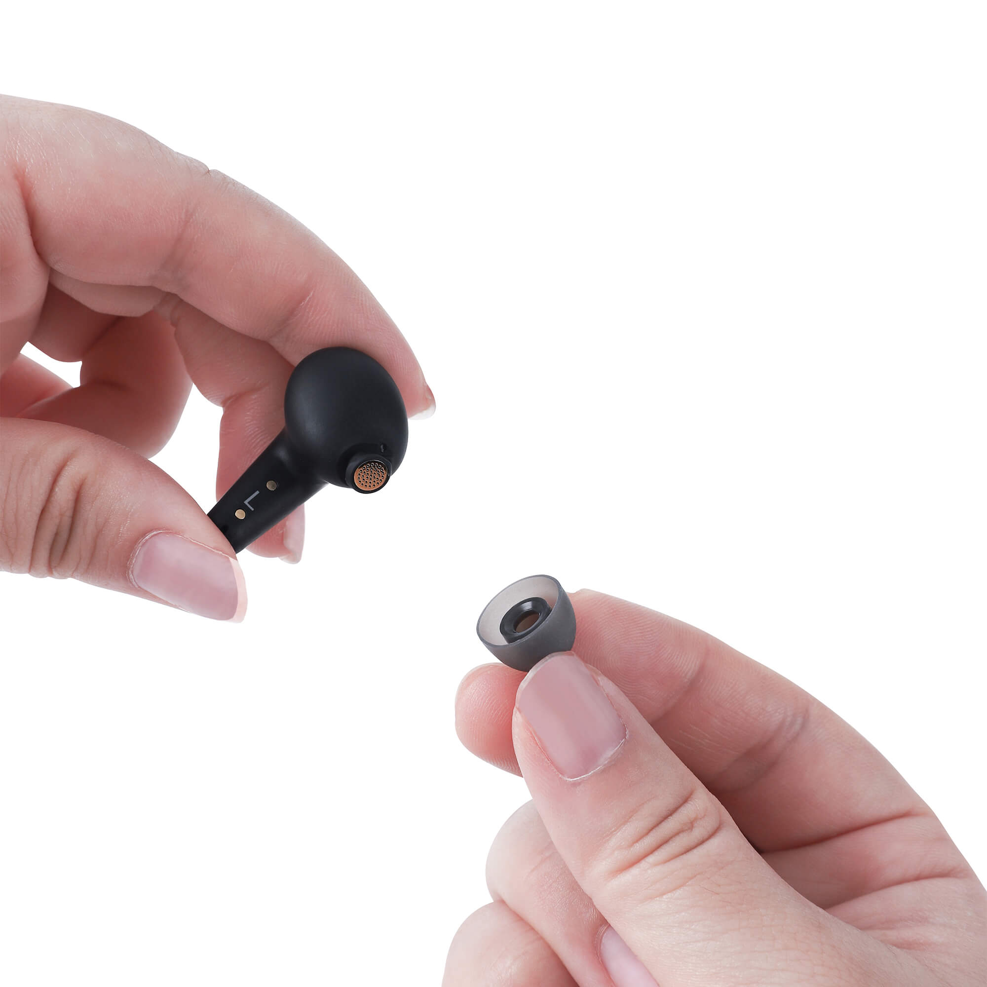 Fisdemo Seven Digital ITE Hearing Aids: Rechargeable, Bluetooth, Self-Fitting & Customizable with APP