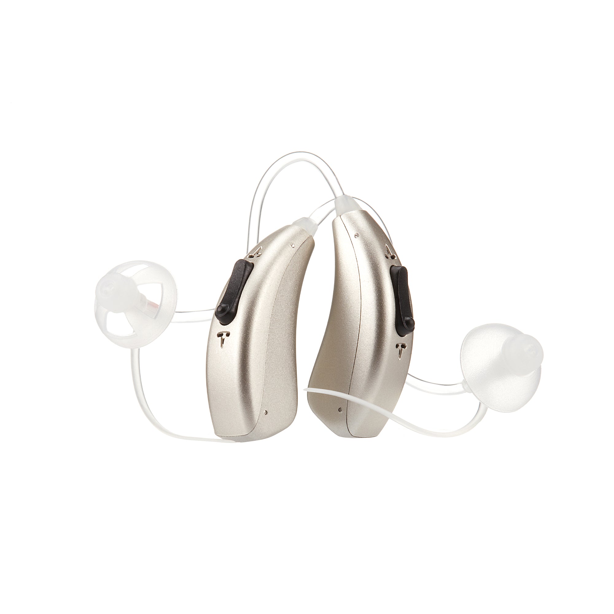 Fisdemo M OTC Rechargeable Hearing Aids for Adults and Seniors with Invisible Fit and All-Day Comfort, Dual Microphone, 12hours Battery Life, Noise Reduction and Nature Sound