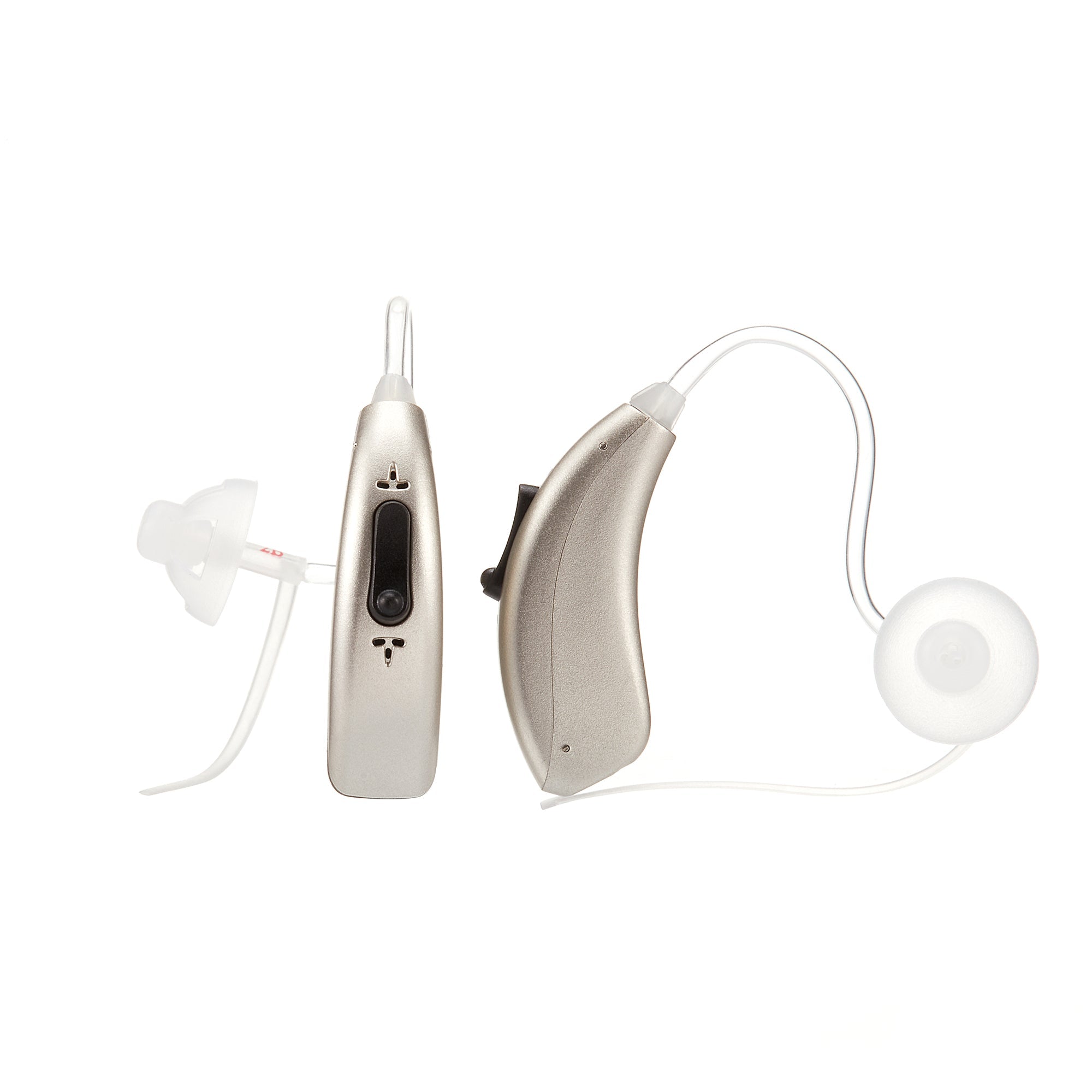 Fisdemo M OTC Rechargeable Hearing Aids for Adults and Seniors with Invisible Fit and All-Day Comfort, Dual Microphone, 12hours Battery Life, Noise Reduction and Nature Sound