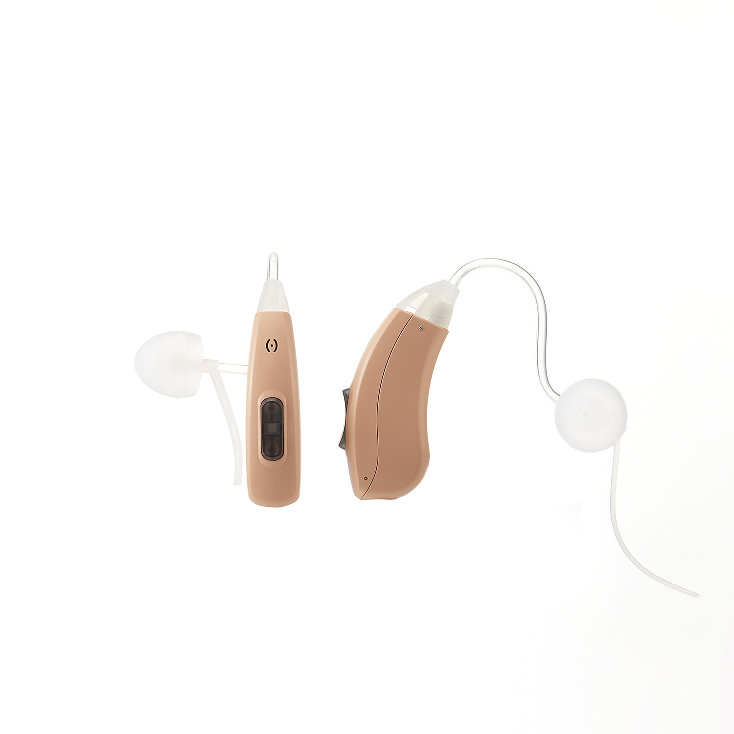 Fisdemo Fort Pro Rechargeable Hearing Aid Behind the Ear with Portable Charger