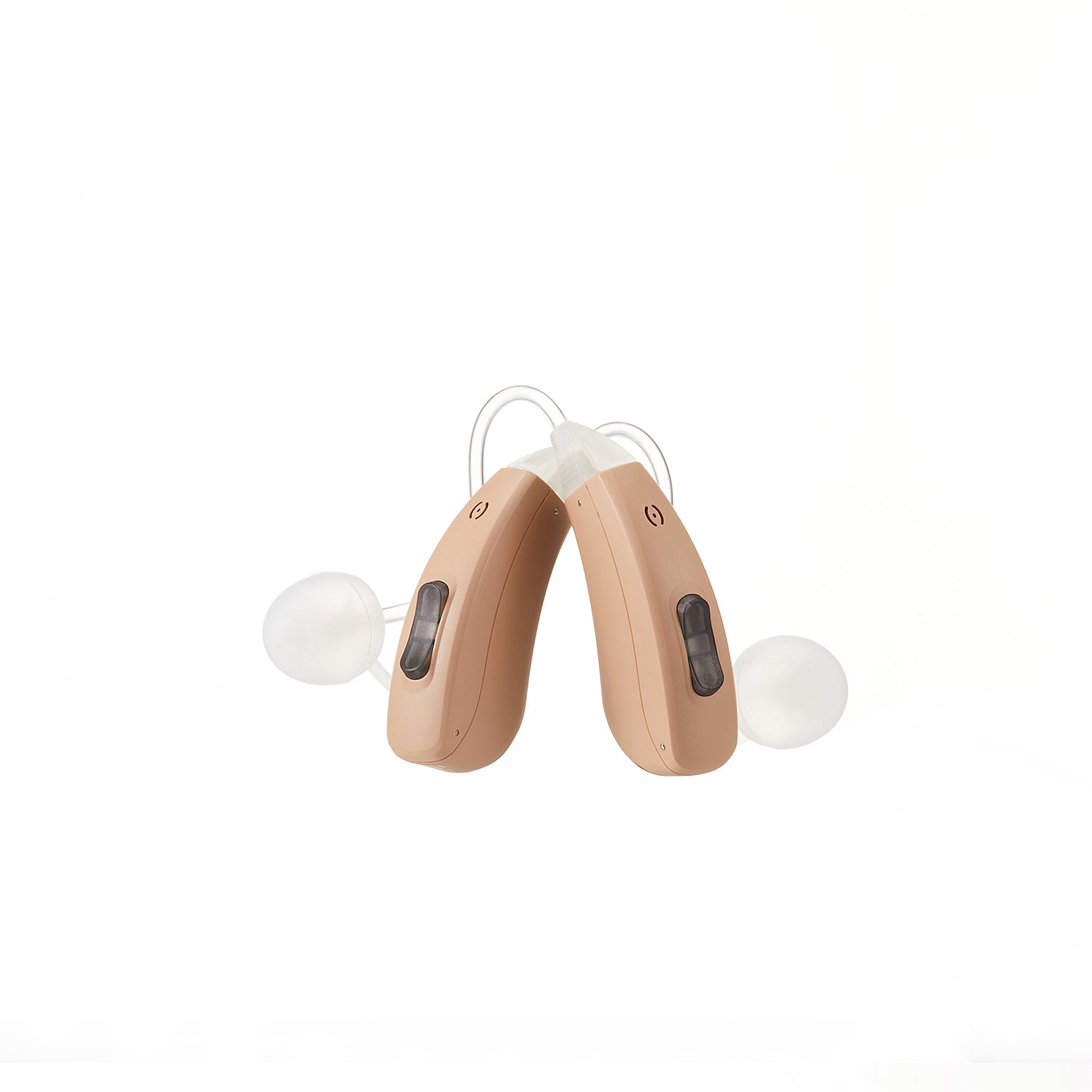Fisdemo Fort Pro Rechargeable Hearing Aid Behind the Ear with Portable Charger